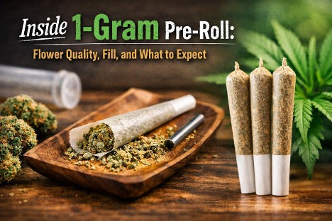 Inside 1-Gram Pre-Roll: Flower Quality, Fill, and What to Expect