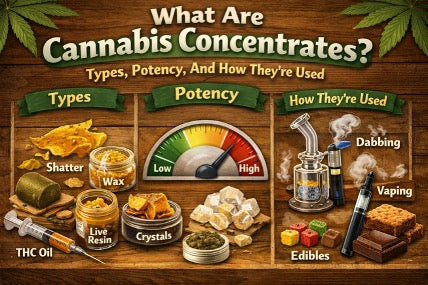 What Are Cannabis Concentrates? Types, Potency, And How They're Used