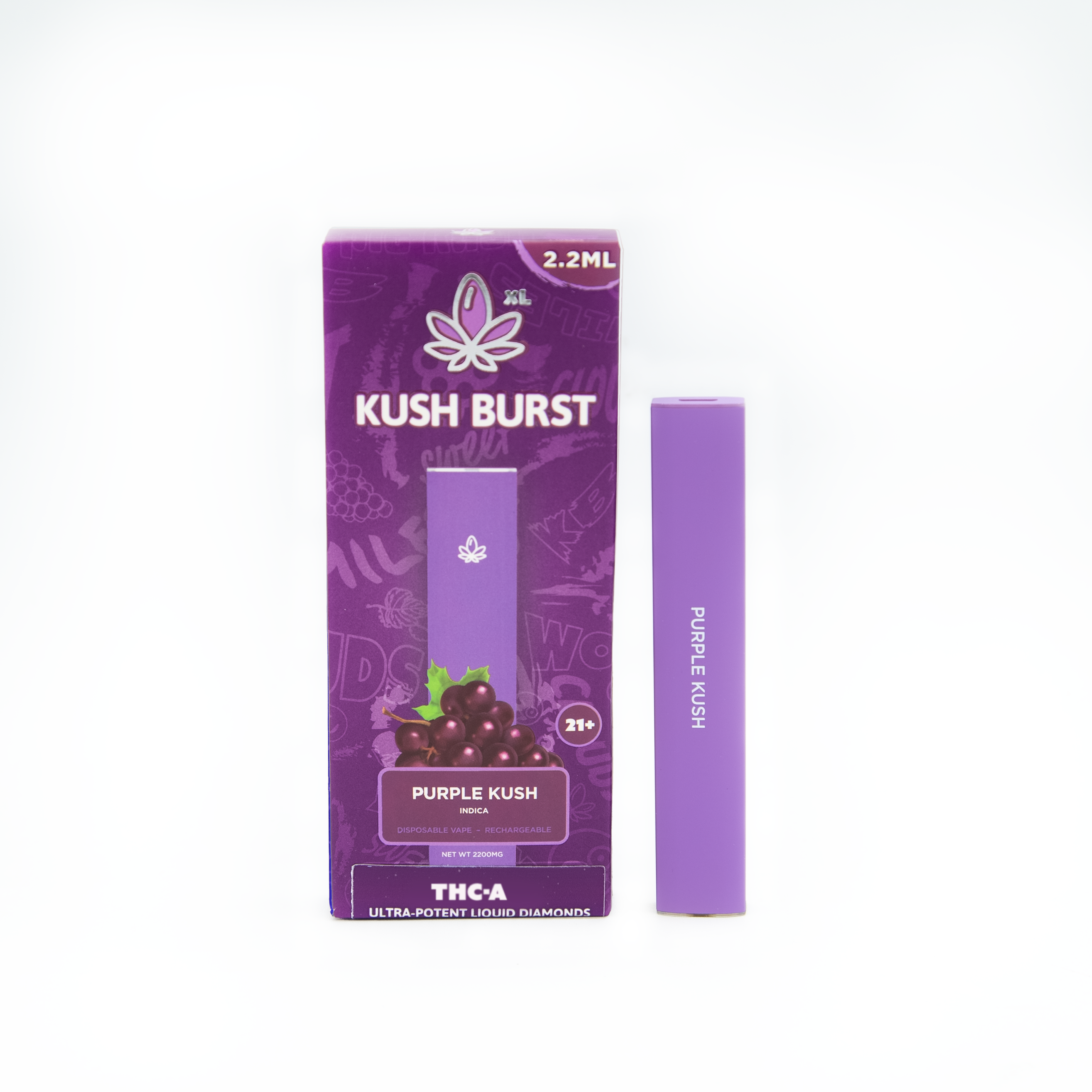 Kush Burst - 2G THCa Purple Kush - Indica