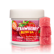Yummy Gummy 200MG - Strawberry D9 Gummies - Sativa