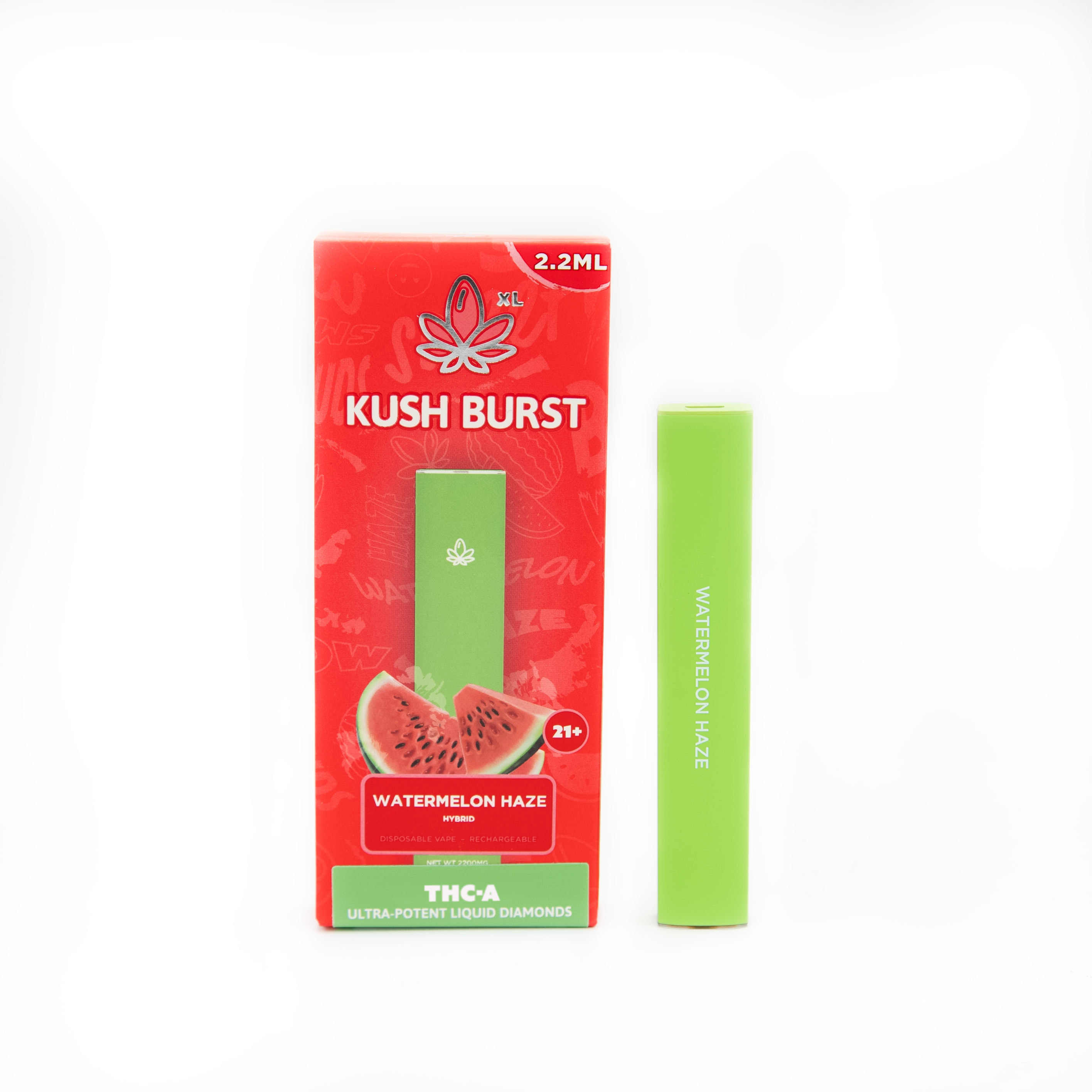 Kush Burst - 2G THCa Watermelon Haze - Hybrid
