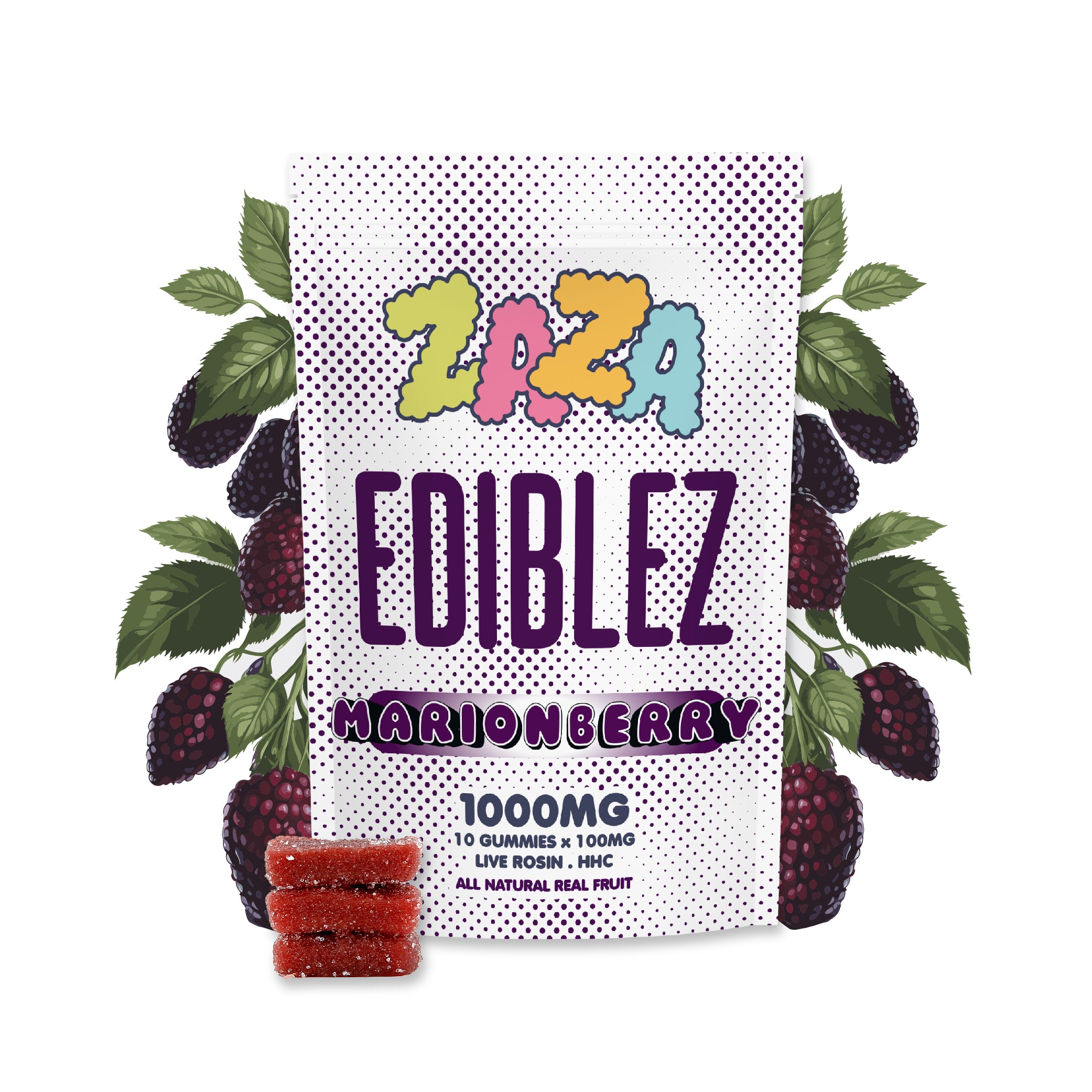 1000MG - Marionberry HHC Gummies - Indica – ShopZaza