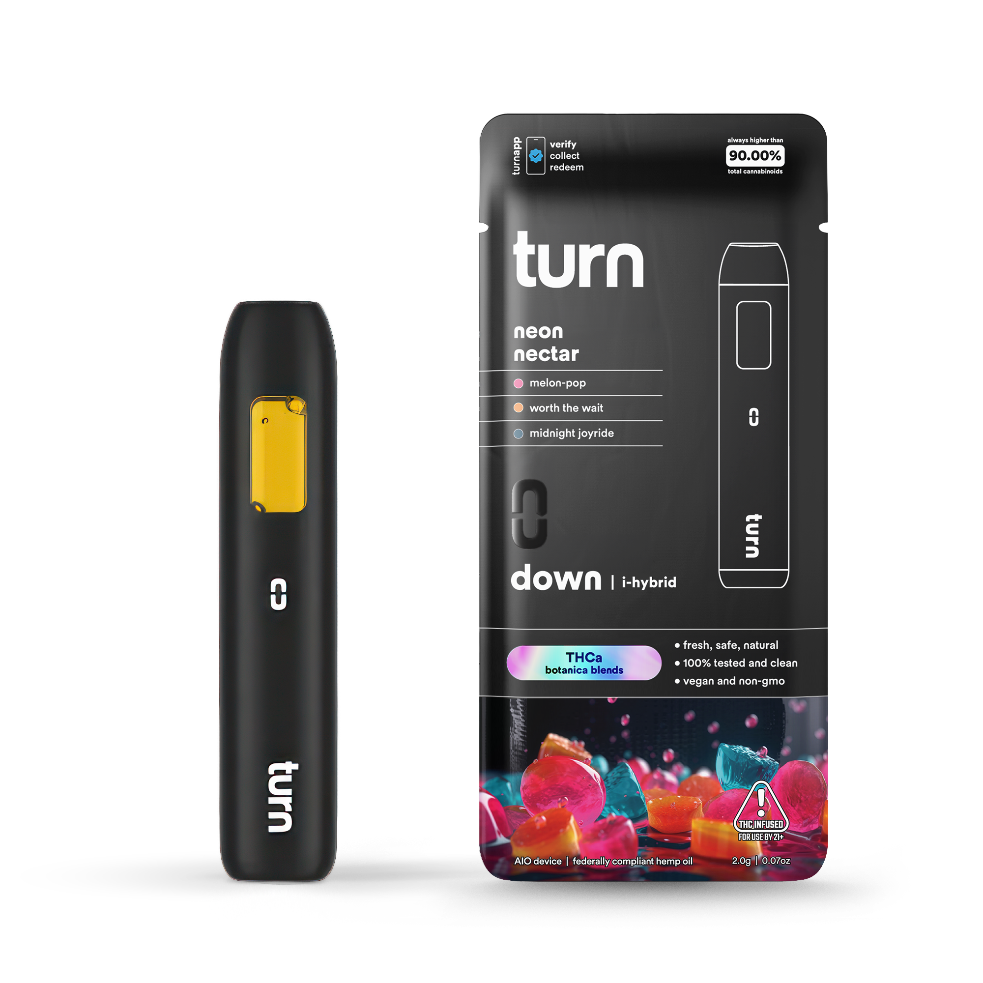 Turn - 2G THCa Neon Nectar - Indica