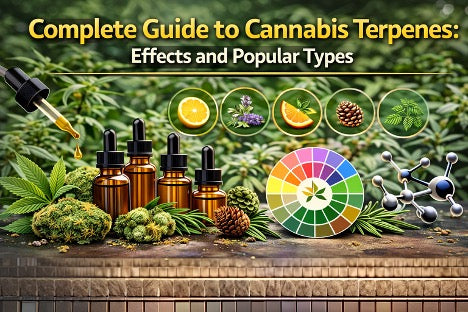 Complete Guide to Cannabis Terpenes: Effects and Popular Types