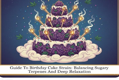 Guide To Birthday Cake Strain: Balancing Sugary Terpenes And Deep Relaxation