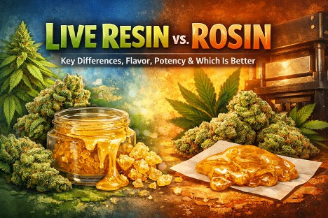 Live Resin vs. Rosin: Key Differences, Flavor, Potency & Which Is Better