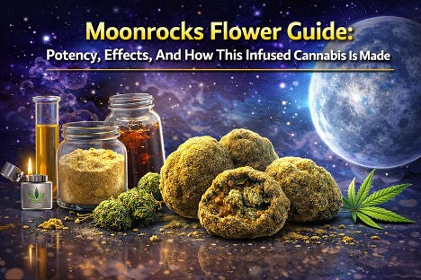 Moonrocks Flower Guide: Potency, Effects, And How This Infused Cannabis Is Made