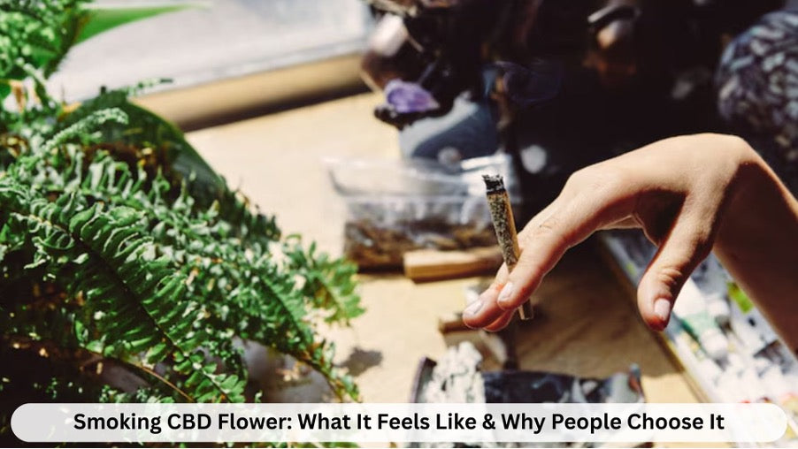 Smoking CBD Flower