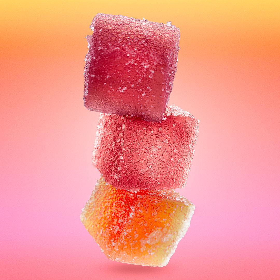 Yummy Gummy 600MG - Fruit Punch D9 Gummies - Hybrid – ShopZaza