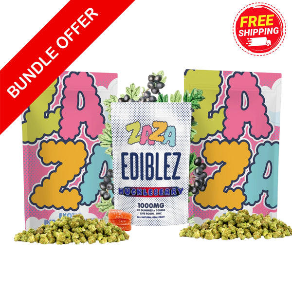 Zaza Bundle of Joy (28 gramos de gomitas y 1000 mg de gomitas)