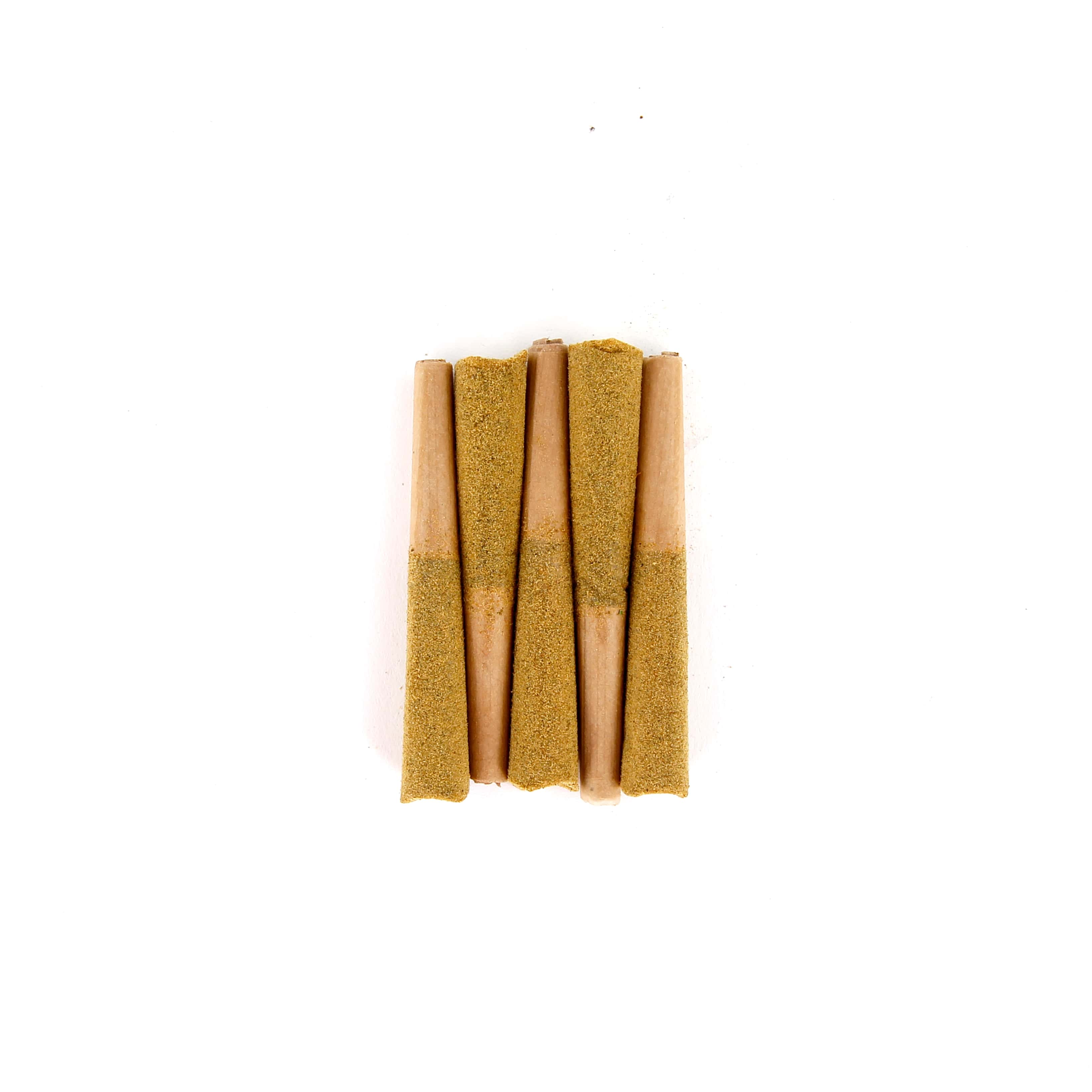 Zaza Gelato - Five .5g Joints - THCA Flower Infused w/THCa Diamonds (Hybrid)