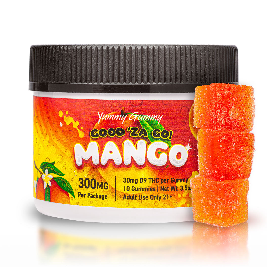 Yummy Gummy 300MG - Mango D9 Gummies - Hybrid