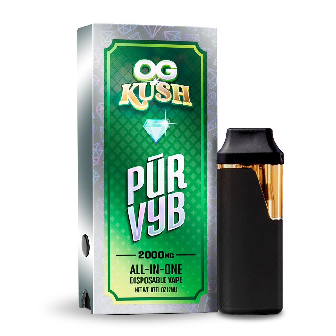 PUR VYB - 2G THCa Live Resin - OG Kush - Indica