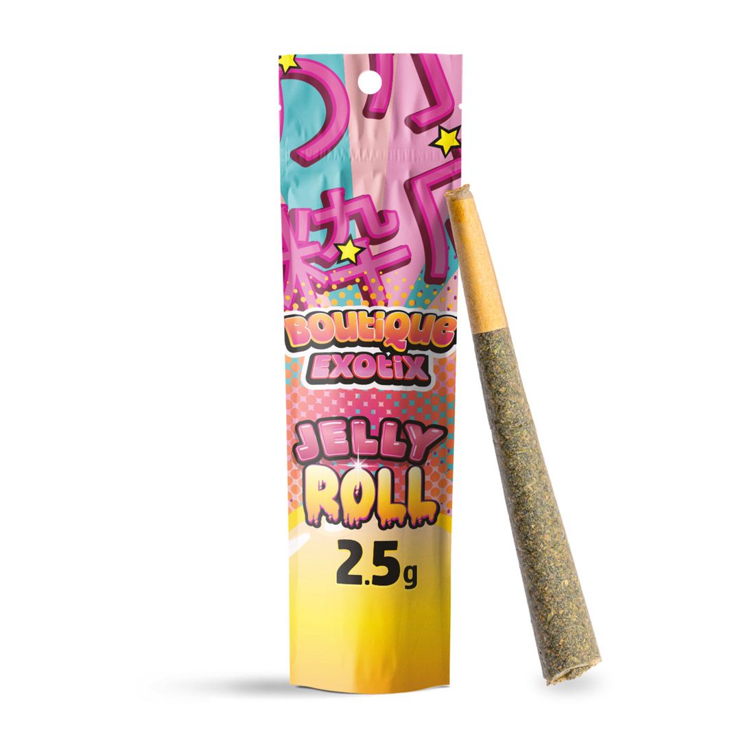 Boutique Exotics - Jelly Roll - 2.5G Pre-Roll