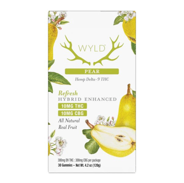 Wyld - Pear 1:1 THC:CBG | Refresh D9