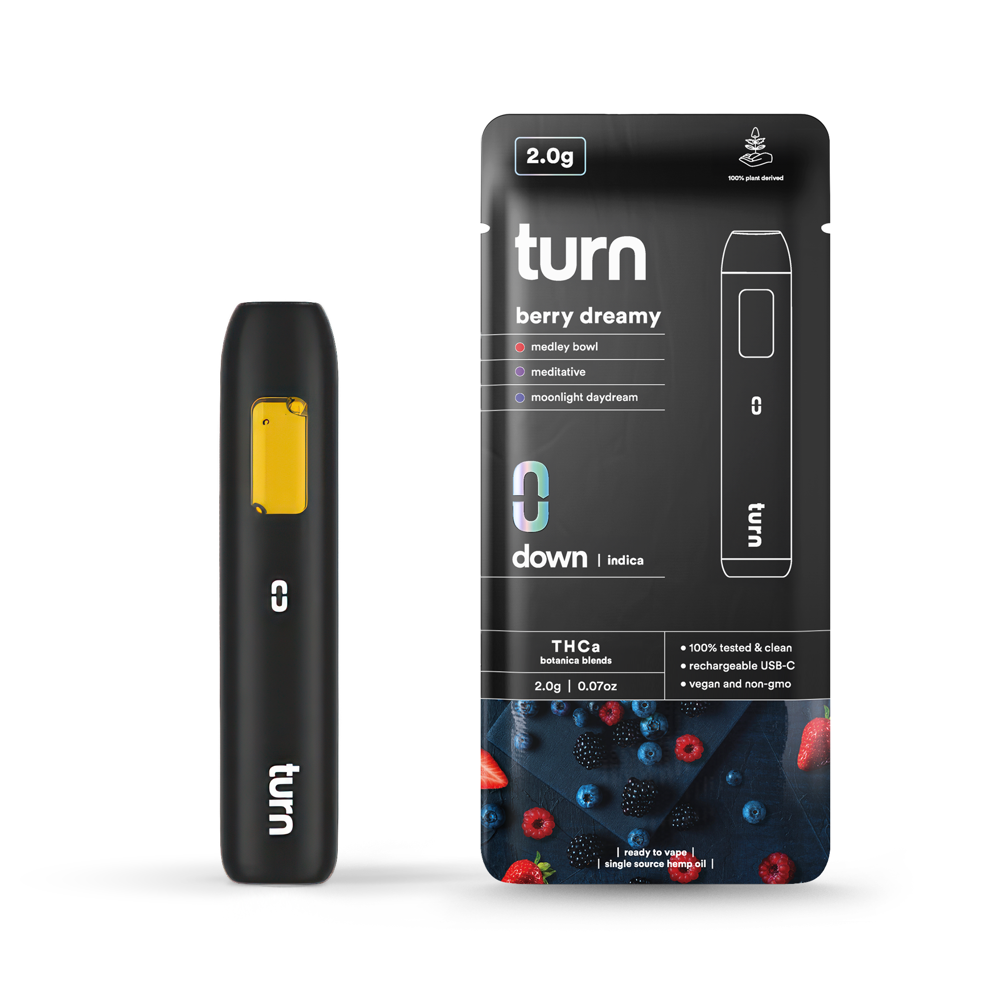 Turn - 2G THCa Berry Dream - Indica