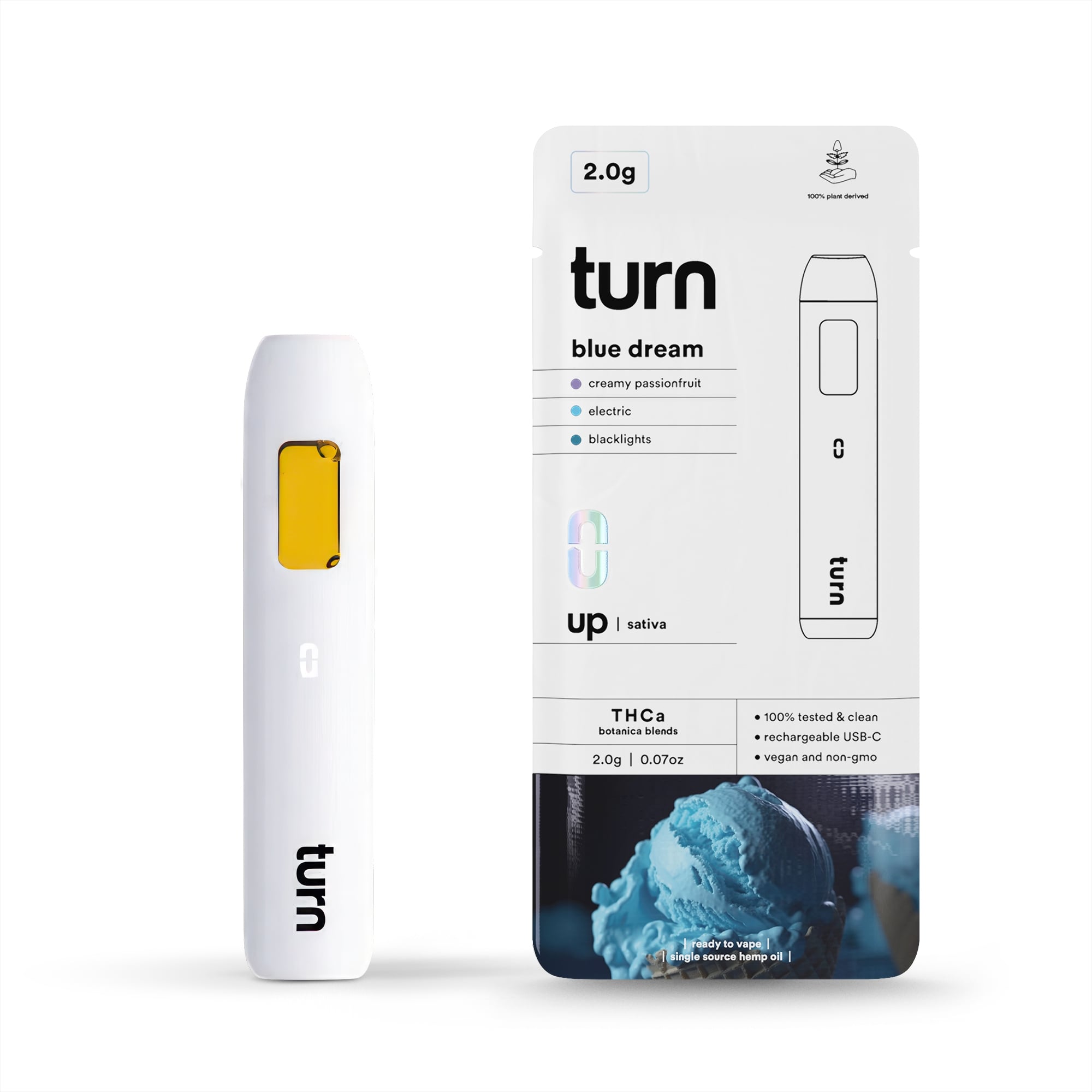 Turn - 2G THCa Blue Dream - Sativa