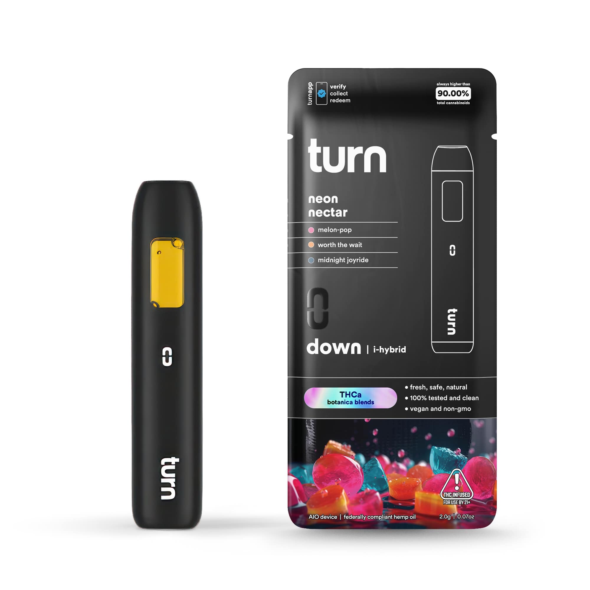 Turn - 2G THCa Neon Nectar - Indica