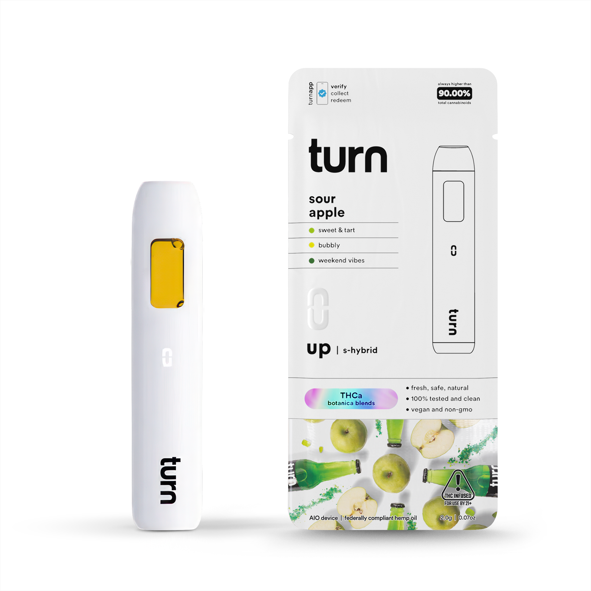 Turn - 2G THCa Super Apple Seltzer - Sativa