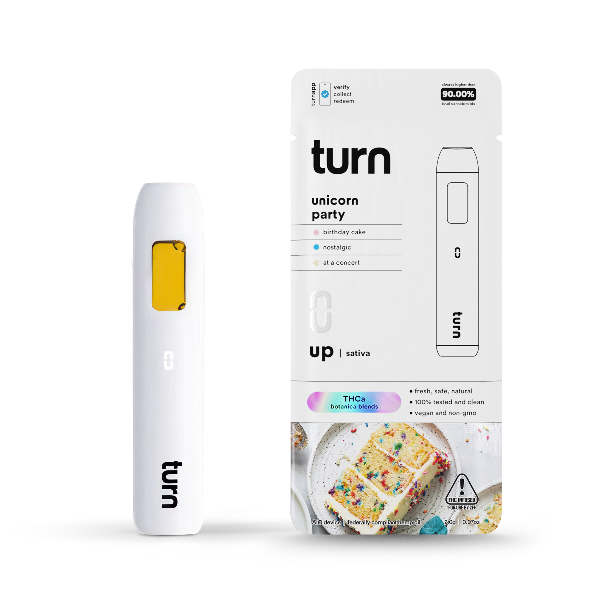 Turn - 2G THCa UNIcorn Party - Sativa